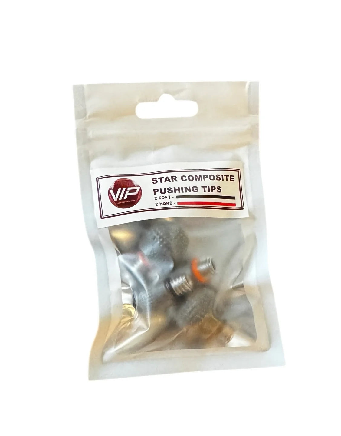 VIP Star Series Composite Pushing Tip Set of 4 - Screw on interchangeable tip