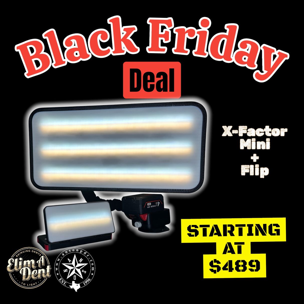 Black Friday X-Factor Mini/Flip Combo