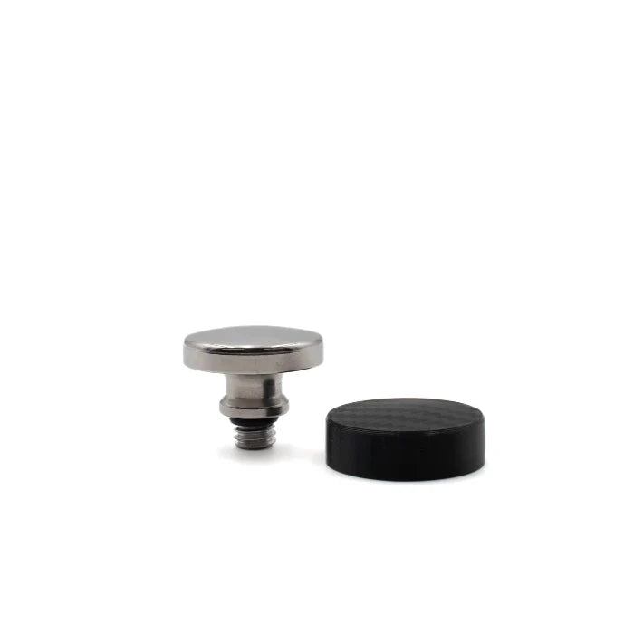 WQ Carbon Cush Stainless Steel Flat Dome Tip