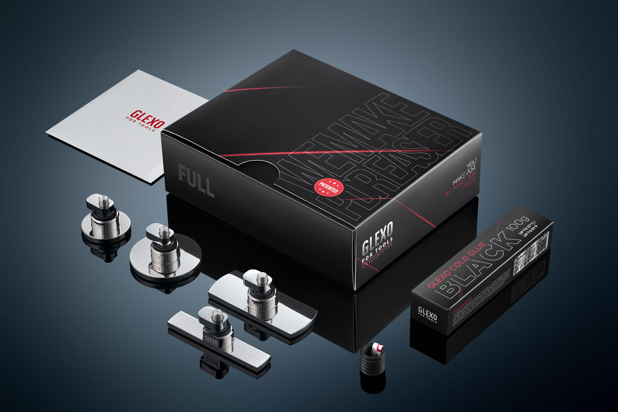 Glexo Full Set - 4 tabs and cold glue