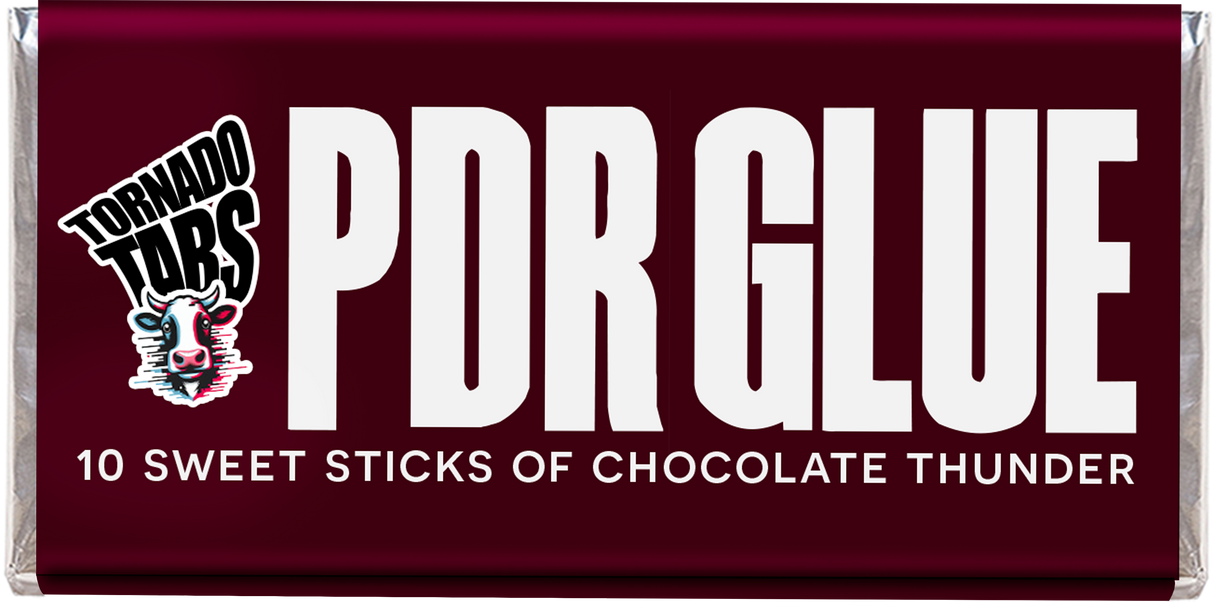 Dent Gents Chocolate Thunder hot glue