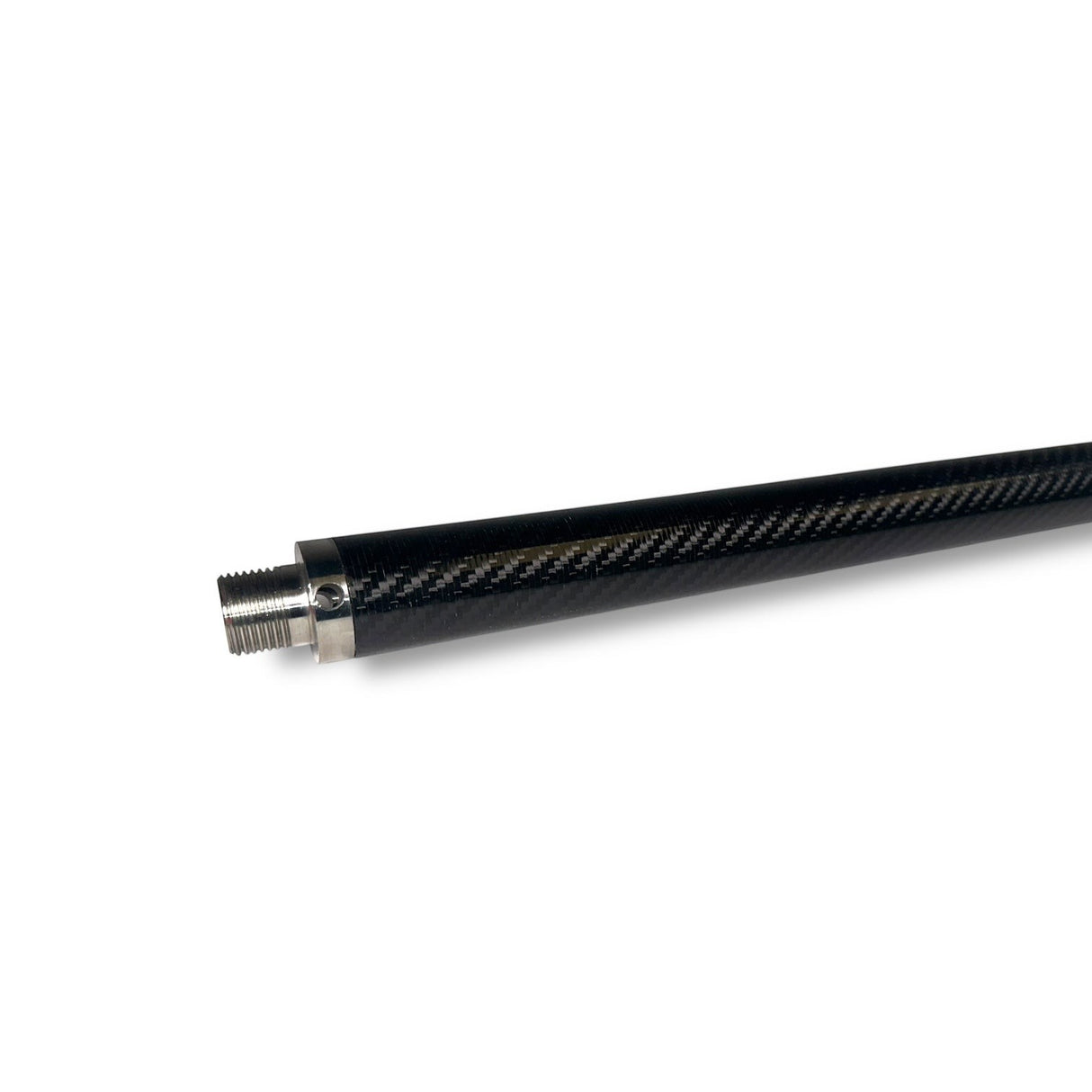 Anson PDR The Wood Breakdown Hail Rod, a 3-piece carbon fiber rod with threaded metal end. Ideal for dent removal.