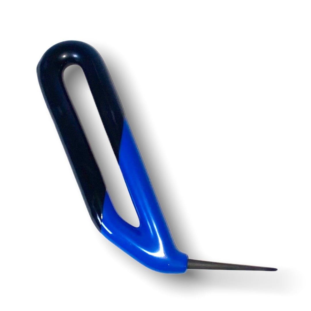 Anson PDR blue and black hand tool with diamond tip, ideal for PDR work in tight spots.