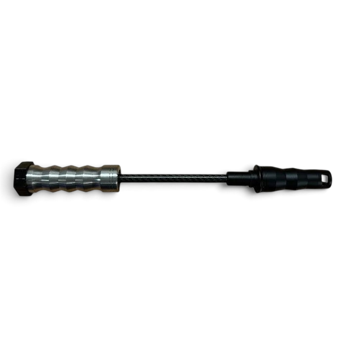 Anson PDR WilleyQuick Hot Shot slide hammer with a carbon fiber shaft and black anodized aluminum head for PDR work.