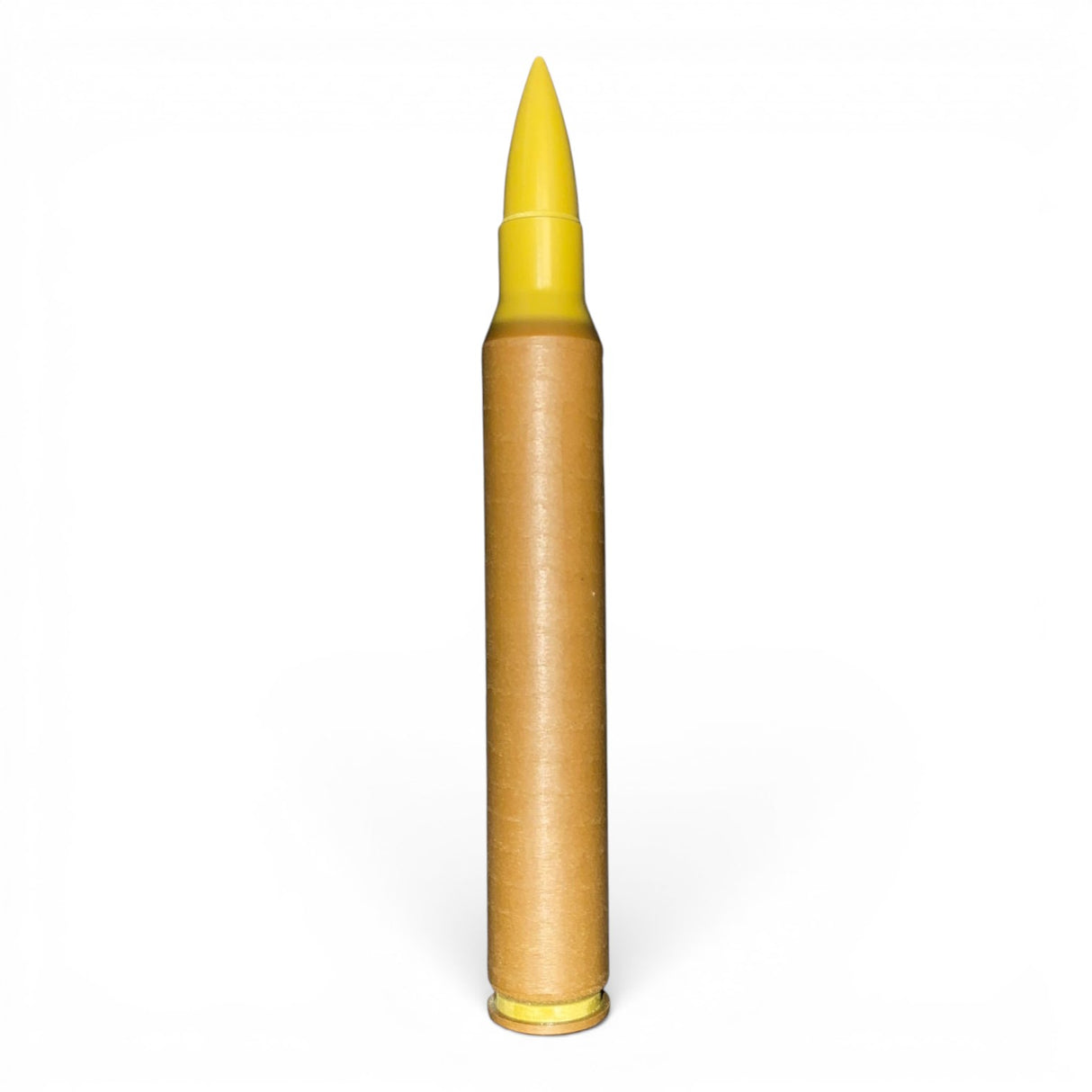 Anson PDR Match Grade bullet knockdown tool with a yellow tip and tan casing.