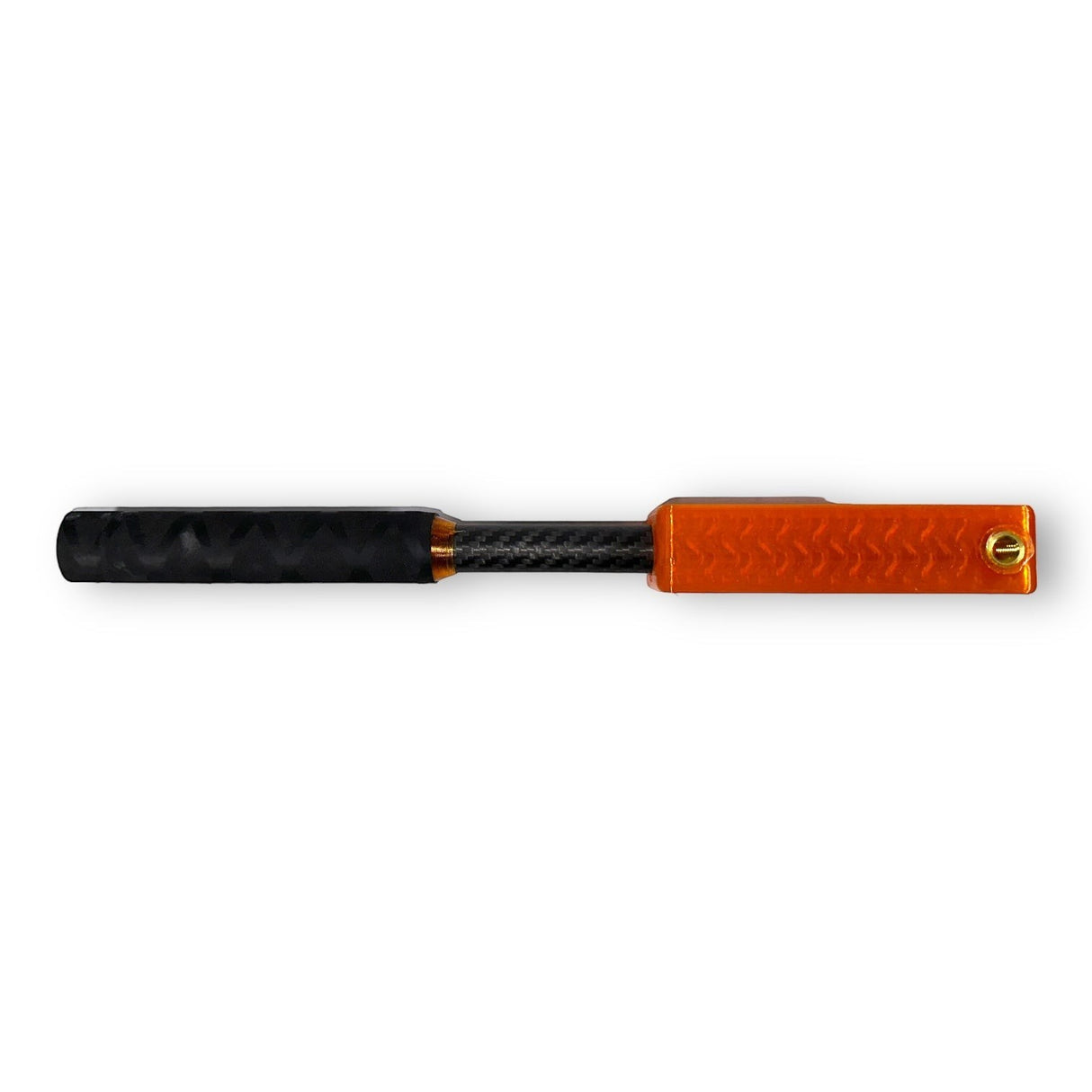 Anson PDR Dent Vision Dent Zapper Paddle in orange with a carbon fiber shaft and textured grip for dent repair.