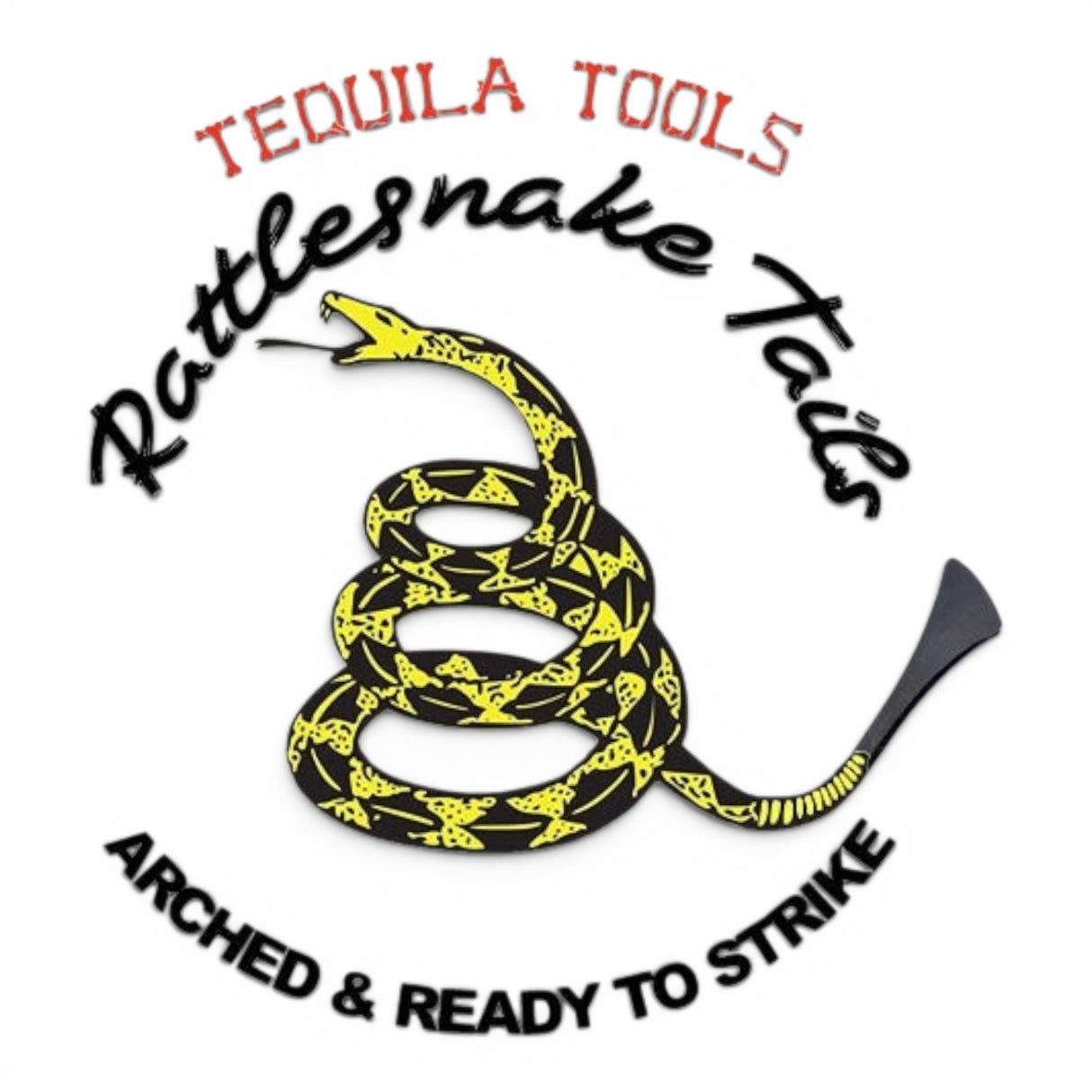 Anson PDR Tequila Tools Rattlesnake Tail Set PDR tool with 1 1/4" tip size, coiled snake design.