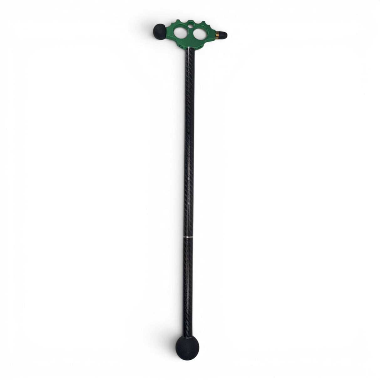 Anson PDR Tactical Blending Hammer with a green aluminum head, carbon fiber handle, and rubber tips for PDR work.