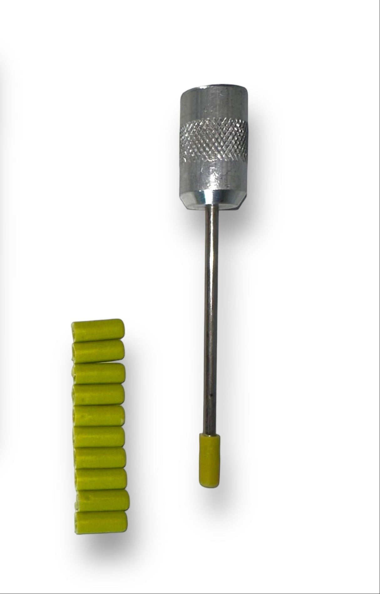 Anson PDR Tequila Guardian Green soft tips for PDR knockdown tools, 85 durometer hardness.