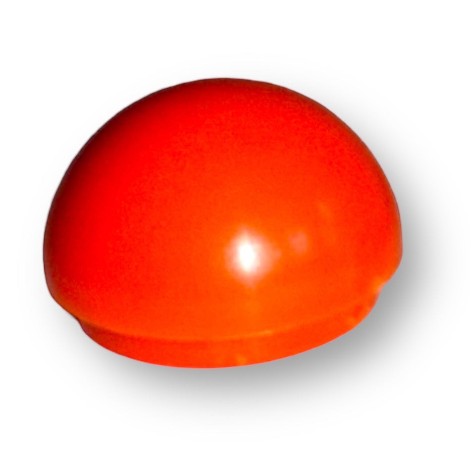Anson PDR Tequila Sunrise soft tip, high visibility orange urethane with aluminum base. Designed for pushing, blending, or knocking down.