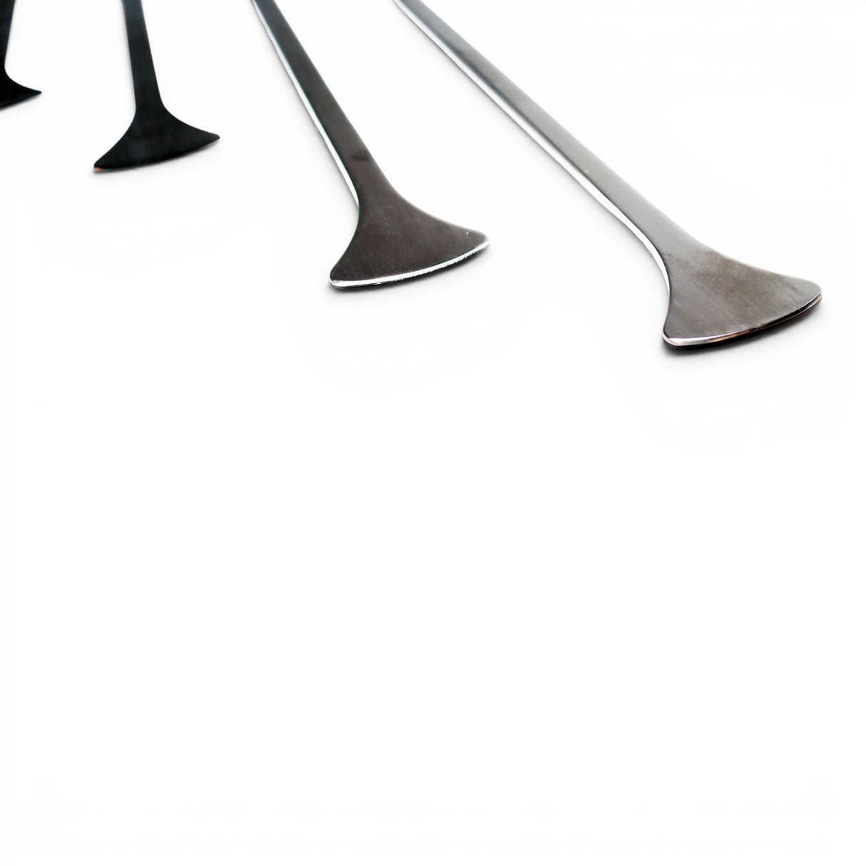 Anson PDR Tequila Stainless Steel Whale Tail PDR tool, 1 1/4" wide, 22" long, with sharpened tips and hub end.