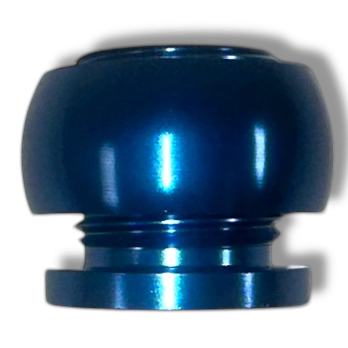Black Plague blue aluminum adjustable height leg for Keco Robo Lifter, designed for precise glue pulling.