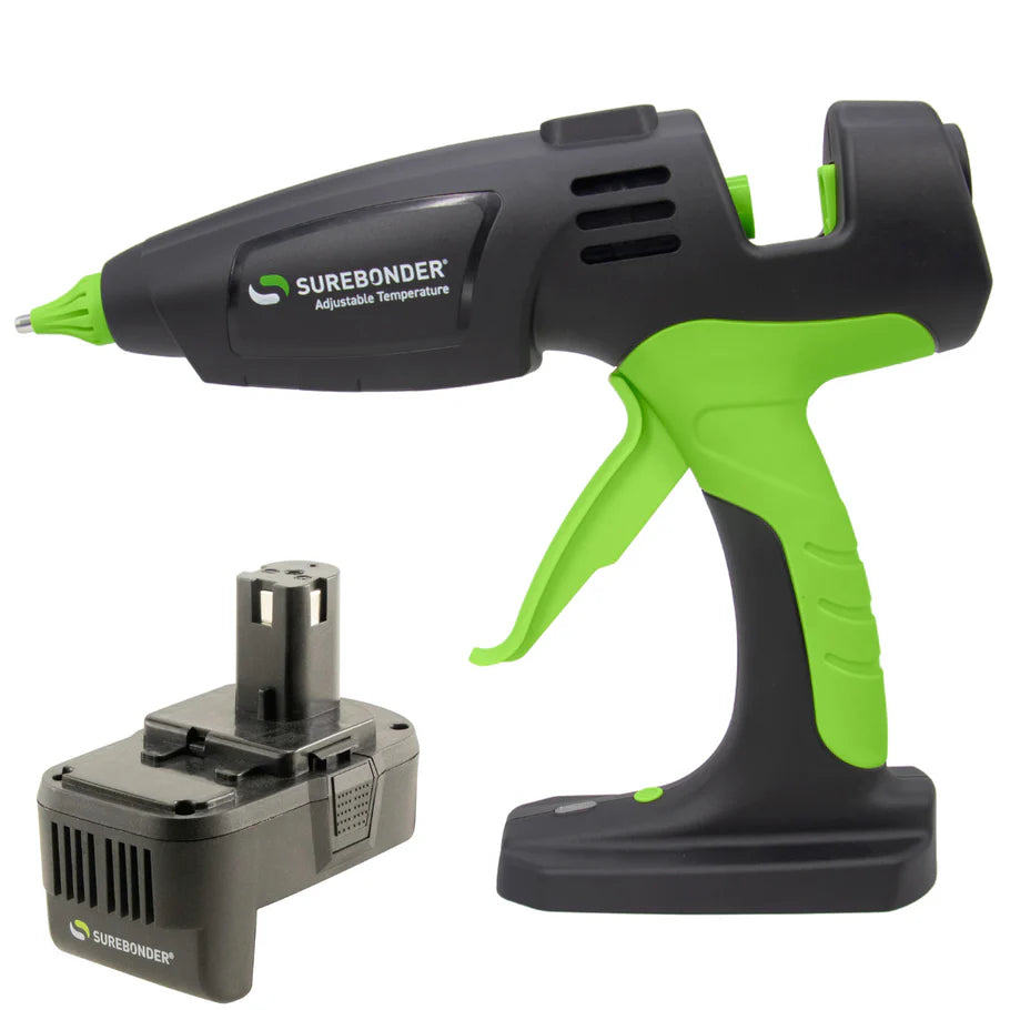 Surebonder Cordless Glue Gun Full Size 18V