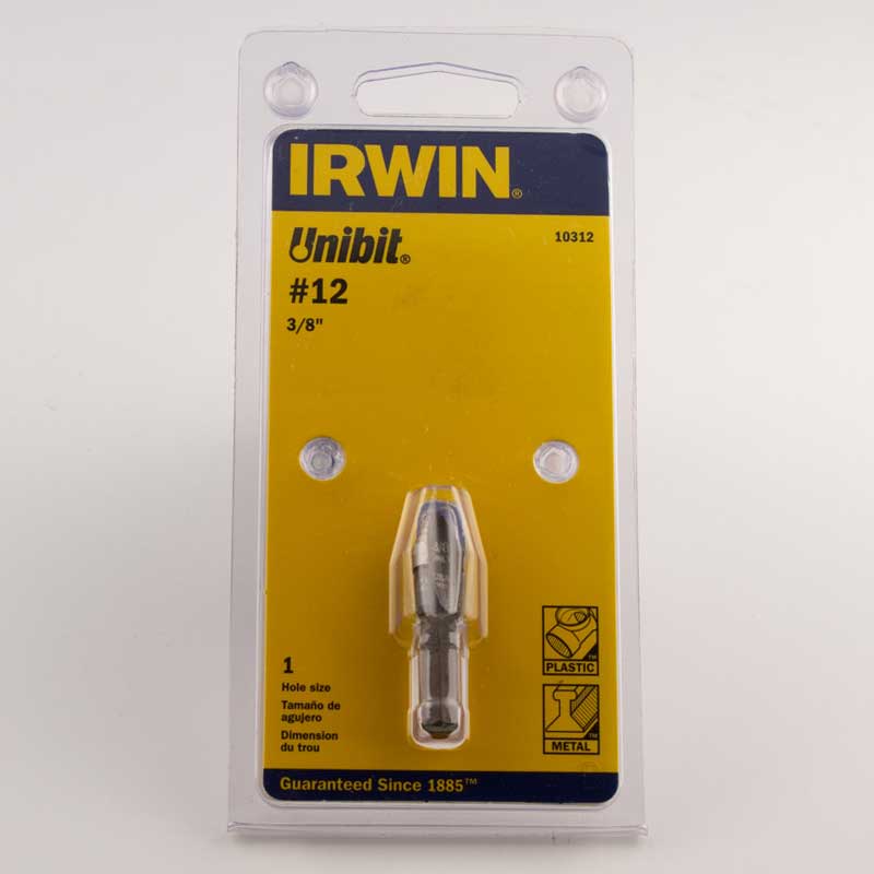 #12 Unibit Step Drills 3/8" Unibit- Single Size