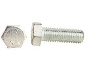 1/4"-20 x 3/4" Grade 5 Zinc Finish Hex Cap Screw - Elimadent