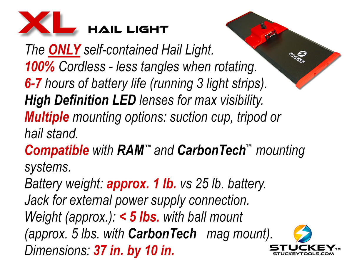 Stuckey XL Light Green, Blue, Red, Orange