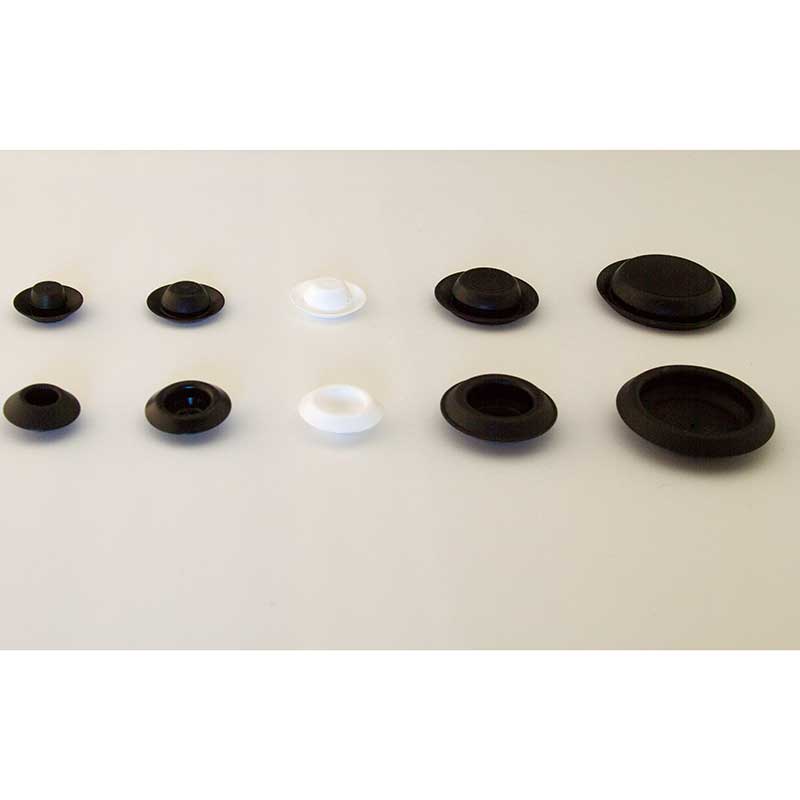 Black Recessed Head Plug-3/8" Hole