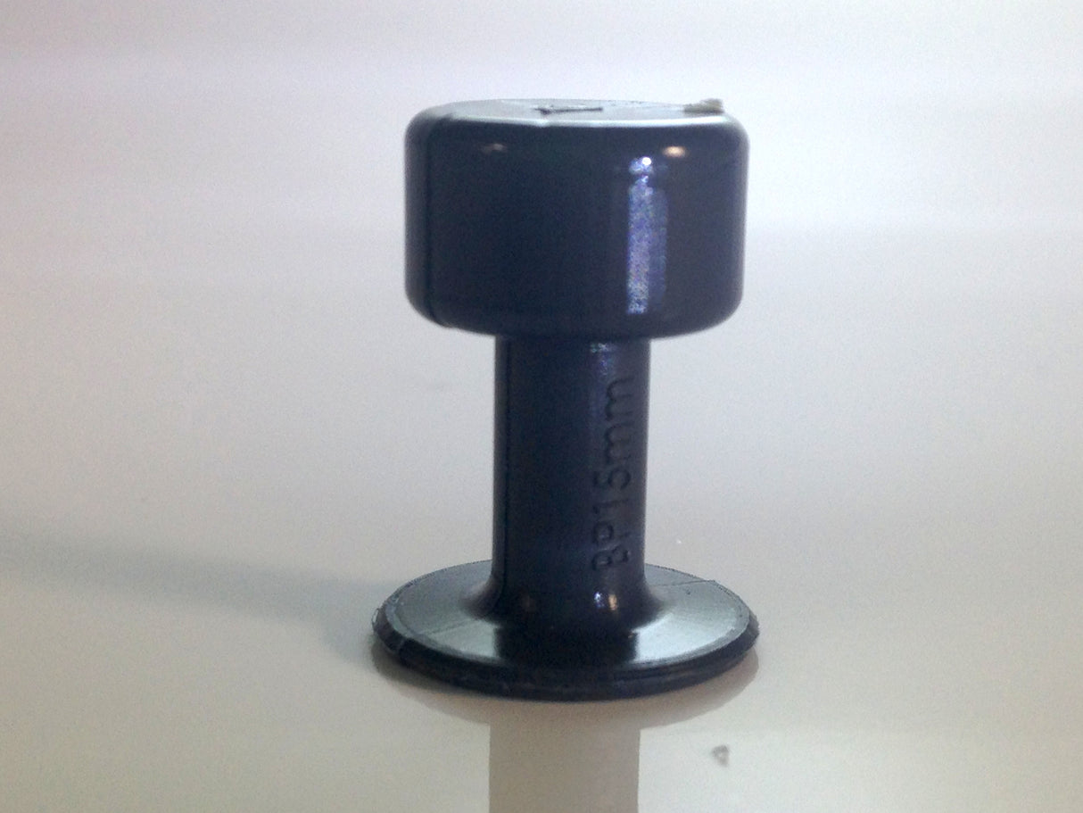 15 mm Black Plague Round PDR Glue Tab