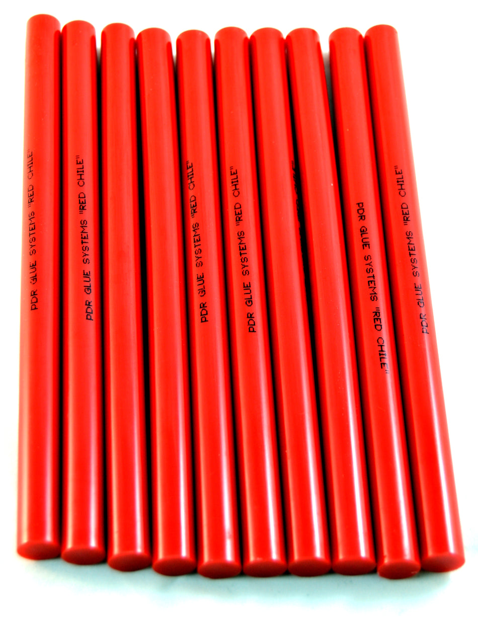 Red Chile PDR Hot Glue Sticks - PDR Glue Systems