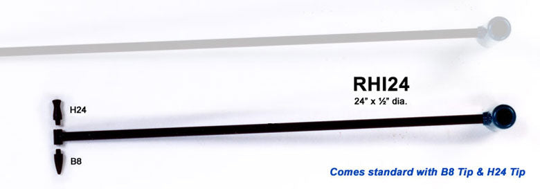Dentcraft 24" PDR Hail Rod Interchangeable Double Tip