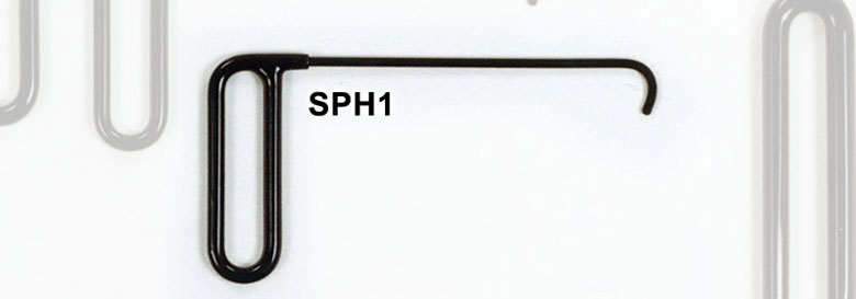 8" OAL Side Panel Hook PDR tool