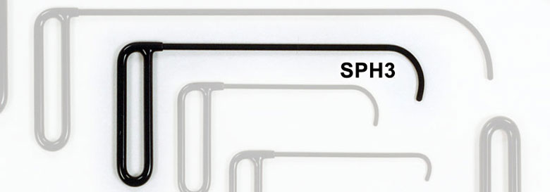 Dentcraft 12" OAL Side Panel Hook PDR tool