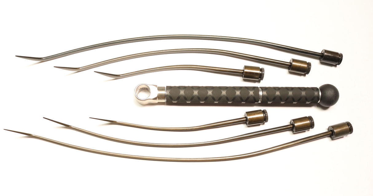 Tequila Indexing Hub Arched Hand Tool 5/16" Hub Set with Tactical Handle