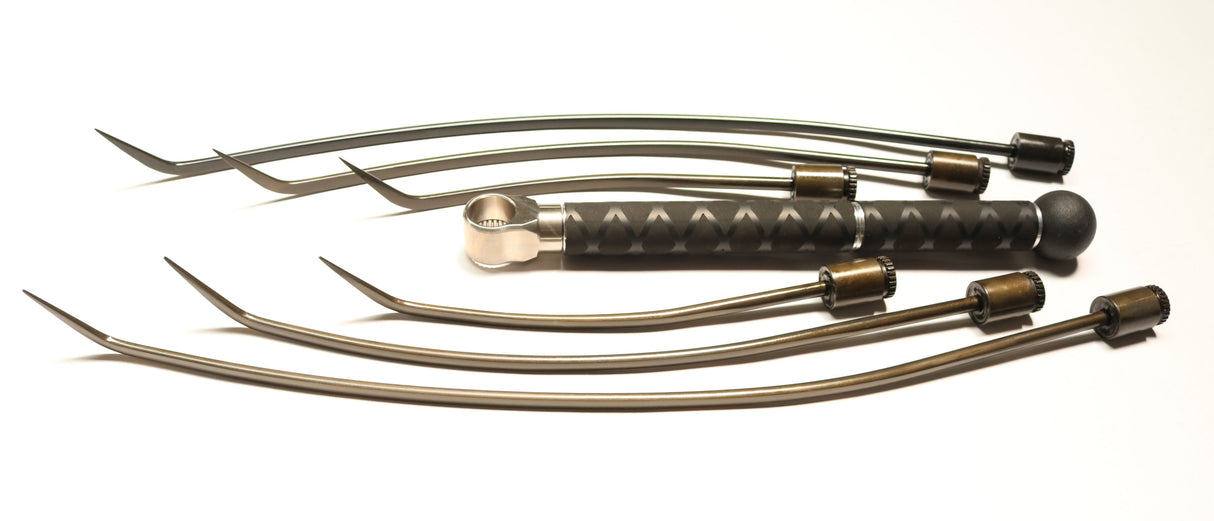 Tequila Indexing Hub Arched Hand Tool 5/16" Hub Set with Tactical Handle