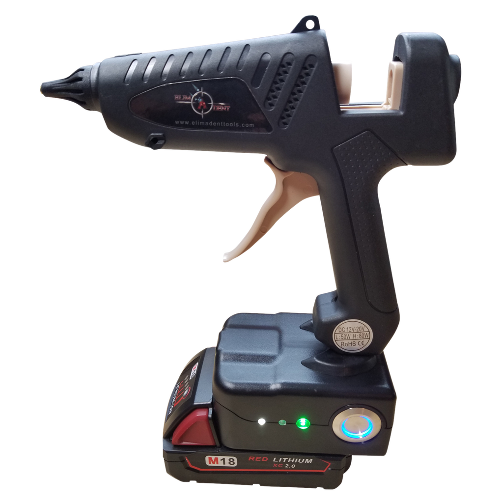 Elimadent Milwaukee Cordless Glue Gun