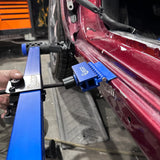 KECO 50 mm (2.00 in) Blue Flexible Hinge Tab Set