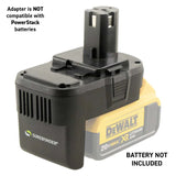 Ryobi to DeWalt Adapter Surebonder