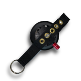 Suction cup with leverage strap 4.5" cup