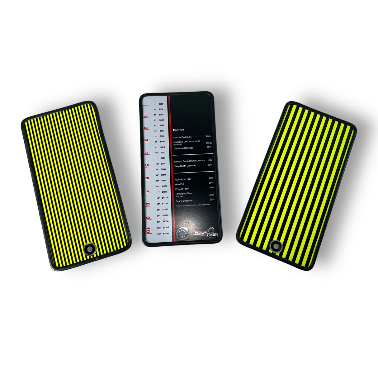 12"  Dent Time's Line Yellow Board with Arm