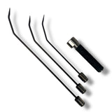 Tequila DG door handle set of 3 Hub with Tactical inline grip handle