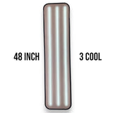 Anson PDR 48 inch 3 cool LED PDR light with ridged vacuum form housing and removable rubber band.