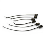 Anson PDR 7/32" 6 PC set of arched brace PDR tools with tactical handles in 8", 12", and 16" lengths.