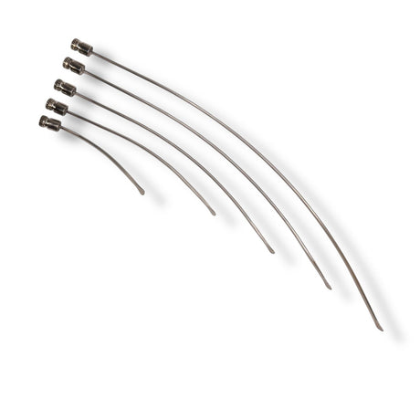 Anson PDR Tequila Rattlesnake 3/4" tail set with compact handle, pre-curved metal rods for PDR.