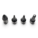 Anson PDR Dead Dent Tools 4-piece ballistic knockdown tip set featuring varied precision shapes for PDR work.