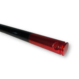 Anson PDR Dead Dent Tools The Wood carbon fiber hail rod featuring a red metal tip attachment point