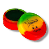 Anson PDR DB Dent tools 30g cold glue in a red, yellow, and green swirl silicone container for dent removal.