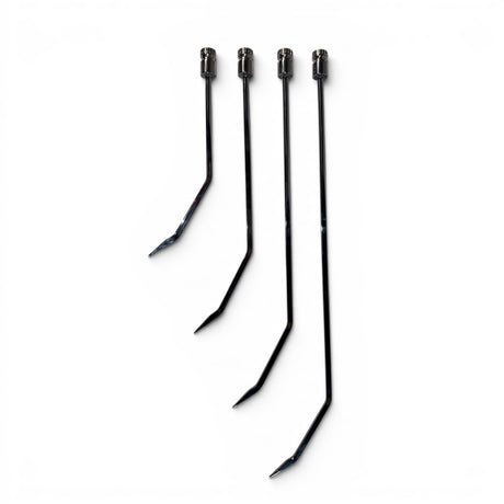 Anson PDR COMPACT HUB Double Picks set of 4 black metal precision tools for tight spaces