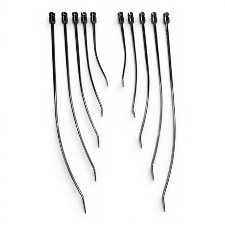 Anson PDR COMPACT HUB Tequila Indexing Arched Hand Tool set, made of stainless steel, for PDR repairs.