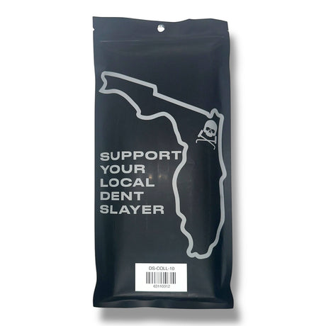 Anson PDR Dent Slayer Collision Glue Hot climate packaging with Florida outline and skull graphic.