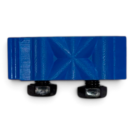 Anson PDR Dent Slayer Slay-Go blue modular leverage block with black plastic locking screws for dent repair