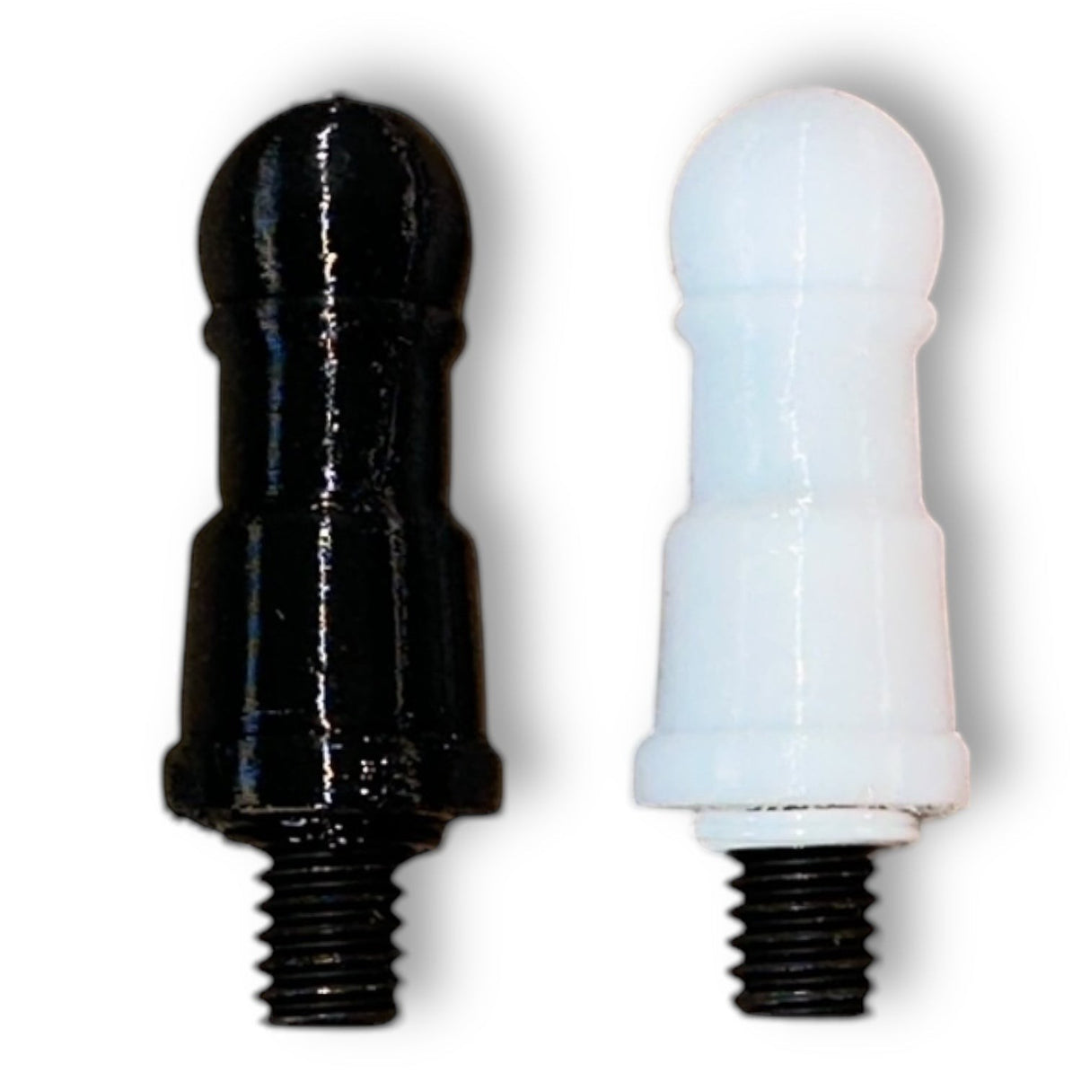 Anson PDR Dent Vision Pawn tip set featuring one black and one white high-strength TPU plastic dent repair tool tips.