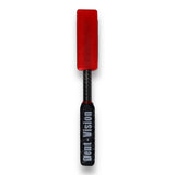 Anson PDR Dent Vision Dent Zapper Paddle in red with a carbon fiber shaft and ergonomic handle for dent repair
