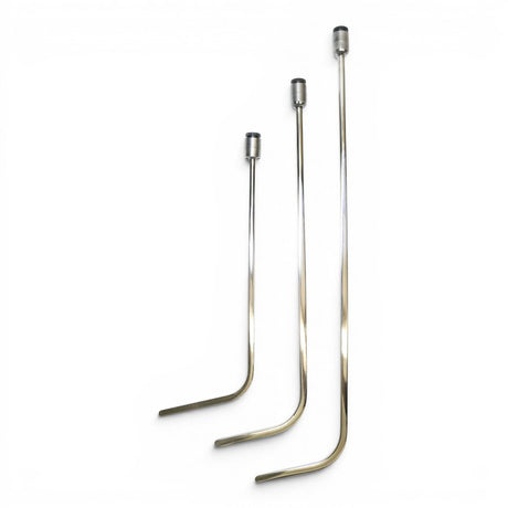 Anson PDR Tequila Tools Door Lord Blade Hub set with three metal rods of varying lengths and a tactical T-handle. Each rod has a bent tip.