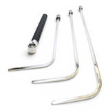 Anson PDR Tequila Tools Door Lord Blade Hub set with tactical Guerrilla Grip and three L-shaped metal rods.