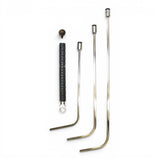 Anson PDR Tequila Tools Door Lord Blade Hub set with tactical Guerrilla Grip and three metal rods of varying lengths.