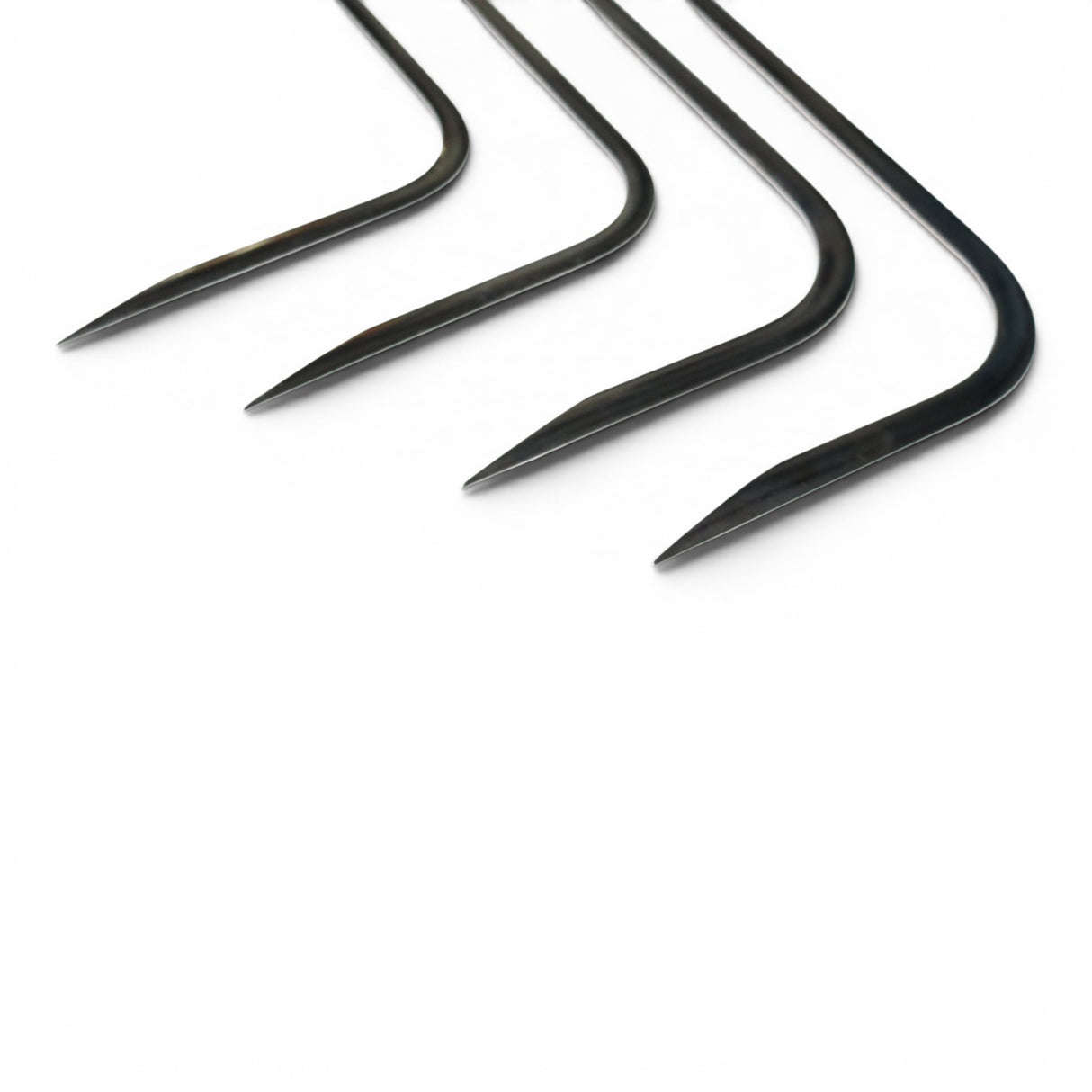 Anson PDR Tequila Tools Door Lord Sharp Hub set of four black metal PDR rods with sharp tips for precise pushes on steel.